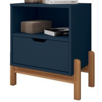 Mesa de Cabeceira 1 Gaveta 004015 Azul Cobalto DCASA