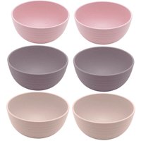 Jogo de Cumbucas Sortidas Pequenas 12x6cm para Sobremesa Petiscos Frutas 6 Peças