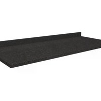 Tampo Para Balcao 120cm S515 Preto Brilho kappesberg