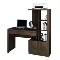 Escrivaninha Para Computador Com Armario ME4143 Rustico Tecno Mobili