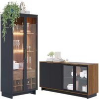 Buffet Vitoria E Cristaleira Guanabara Preto Noce Milano CLB