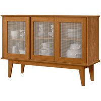 Buffet Aparador 3 Portas De Correr 12X65 Nature Tebar
