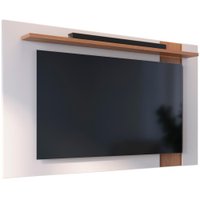 Painel Extensivel TV 70 Polegadas Leme Off White Matte Freijo CLB