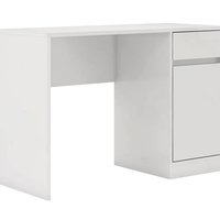 Escrivaninha 01 Porta 01 Gaveta Morada 29600 Branco Demobile