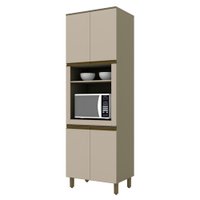 Torre Quente Para Forno ou Microondas MDF Evy CI70 Duna Cristal Henn