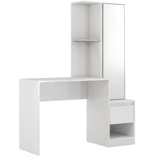 Escrivaninha Com Armario Morada 29800 Branco Demobile