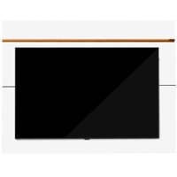 Painel TV 55 Pol 136 cm 632 Branco Nature Tebar