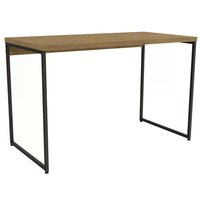 Mesa Escrivaninha 118cm Industrial Crome LI002 Freijo Preto Kappesberg