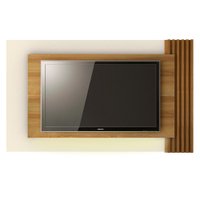 Painel Com LED Para Tv 65 Polegadas PL3003 Natural Off White Tecno Mobili