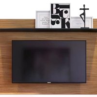 Painel Para TV 55 Polegadas Maia Noce Milano Preto CLB