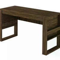 Mesa Escrivaninha Para Escritorio ME4146 Nogal Tecno Mobili