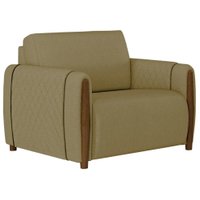 Poltrona Decorativa Pes Em Madeira Encanto TCE 1025 Moll