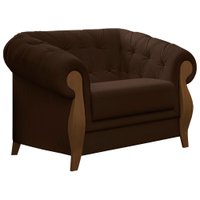 Poltrona Decorativa Pes Em Madeira Murano SL 942 Moll