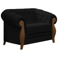 Poltrona Decorativa Pes Em Madeira Murano SL 944 Moll