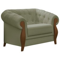 Poltrona Decorativa Pes Em Madeira Murano SL 940 Moll
