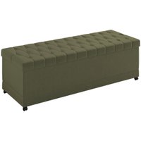 Recamier Calçadeira Bau 140 cm Rodizios Madi Corano TCS 357 Peer
