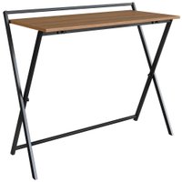 Escrivaninha Dobravel Estilo Industrial P1022 Preto Mell PP