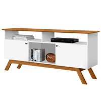 Rack Para TV 43 Polegadas 8004 Branco Nature Tebar