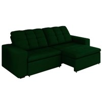 Sofa Retratil E Reclinavel 210 cm Max Veludo SL 947 Moll