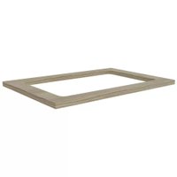 Tampo De Balcao Para Cooktop 80cm E608 Nogueira Kappesberg