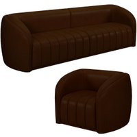 Jogo Sofa 292 cm 4 Lug E Poltrona 1 Lug Memphis TCS 721 Corano Moll