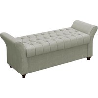 Recamier Calçadeira Bau 160 cm Pes MDF Ogeo Linho SL 76 Peer
