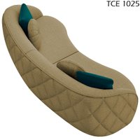 Jogo Sofa 288 cm 4 Lug E Poltrona 1 Lug Passion TCE 1025 Linho Moll