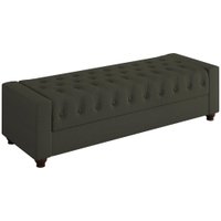 Recamier Calçadeira Bau 140 cm Pes MDF Parri Linho SL 74 Peer
