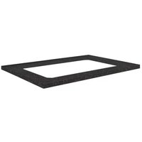 Tampo De Balcao Para Cooktop 80cm S417 Preto Brilho Kappesberg