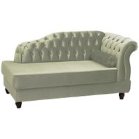 Recamier Diva Chaise Capitone 160 cm Pes MDF Gane SL 940 Veludo Peer
