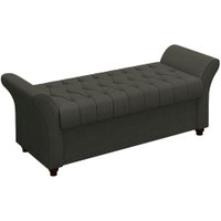 Recamier Calçadeira Bau 140 cm Pes MDF Ogeo Linho SL 74 Peer