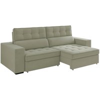 Sofa Retratil E Reclinavel 3 Lugares 246 cm Evidence SL 940 Veludo Moll