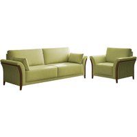 Kit Sofa 222 cm E Poltrona Decorativa Royalle Linho TCE 1027 Moll