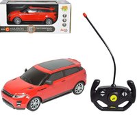 Carrinho de Controle Remoto SUV Champion com Luz DM Toys Vermelho