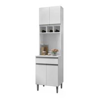 Paneleiro Duplo 4 Portas 61cm Andreia Branco REAJL Moveis