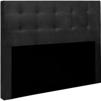 Cabeceira Queen Cama Box 160x129 Cm Helen Suede Preto SBL