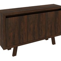 Armario Balcão Para Escritório ME4120 Rustico Tecno Mobili