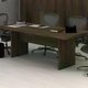 Mesa Reunião Para Escritório 200x100 CM ME4119 Rustico Tecno Mobili