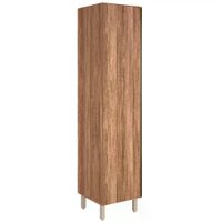 Paneleiro 1 Porta 50cm Em MDF Kali Premium 12229x1 Carvalho Rustico Nicioli