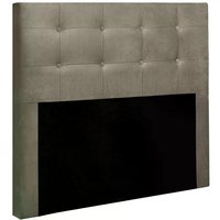 Cabeceira Casal Cama Box 140x129 Cm Helen Suede Bege SBL