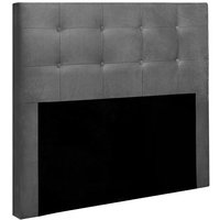 Cabeceira Casal Cama Box 140x129 Cm Helen Suede Cinza SBL