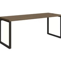 Mesa Para Escritório 190cm Diretor F190 Carvalho Munique Kappesberg