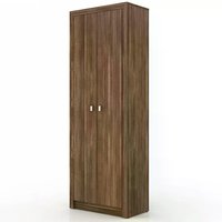 Armario 02 Portas Para Escritório ME4105 Nogal Tecno Mobili