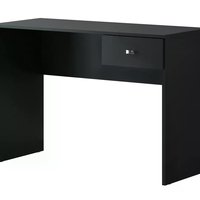 Mesa Para Escritorio Com 01 Gaveta ME404 Preto DJD Moveis