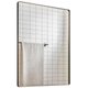 Espelho Decorativo Skkar Retang 92x62 Moldura 25 cm Preto Dhom