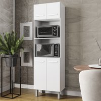 Paneleiro 4 Portas 197x60cm 9170 Branco Mobbs