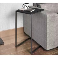 Mesa Lateral 27820 Linha Complementos Preto Artesano
