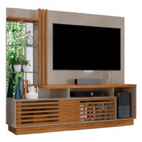 Estante Home Para TV 60 Polegadas 6431 Fendi Naturale Madetec
