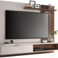 Painel Home Suspenso TV 65 Polegadas Tocantins Off White Nogueira Real CLB