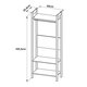 Guarda Roupa Modulado Closet AZ1029 Branco Nogal Tecno Mobili